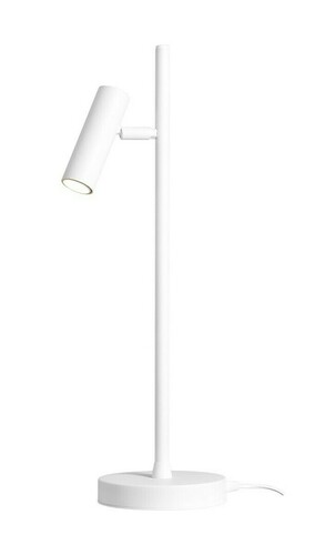 Sprawdź Lampka biurkowa biała metalowa Aldex Trevo 1104B
