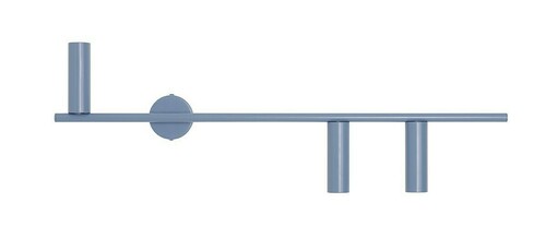 Sprawdź Kinkiet Aldex Trevo 3 Dusty Blue Right metal LED GU10-MR11 81 cm 1104Y16_2