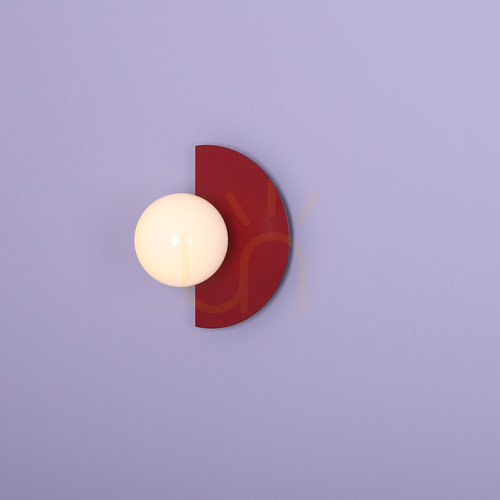Sprawdź Kinkiet Aldex Loop Red Wine bordowy E14 1125C15