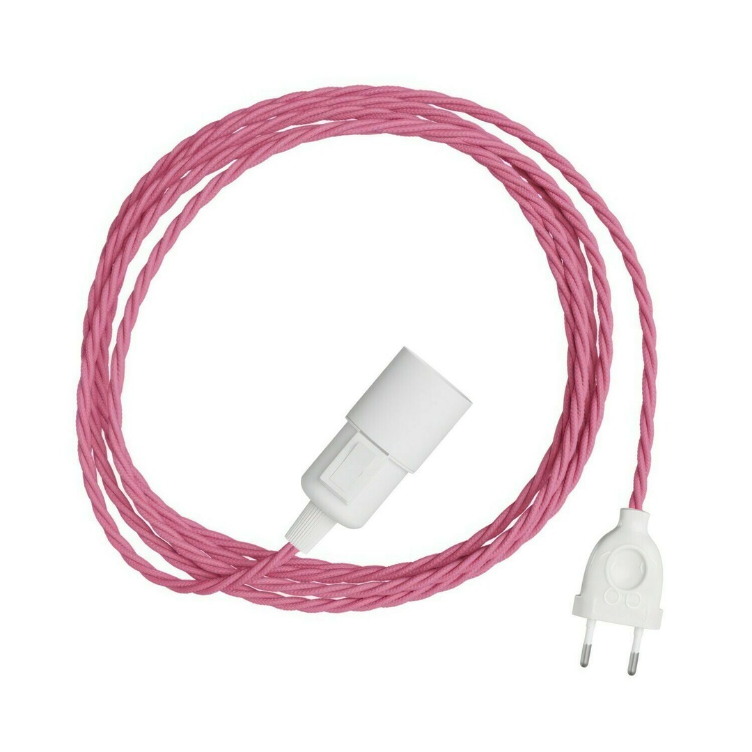 Sprawdź Różowa Lampa Wisząca Creative-Cables CAPL2038v2757 Różowa Lampa Wisząca Creative-Cables CAPL2038v2757
