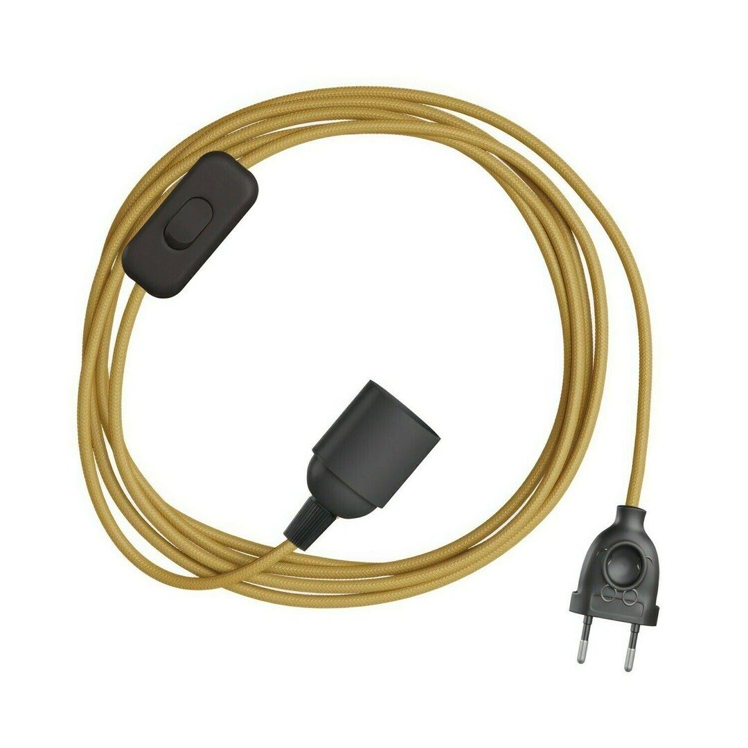Sprawdź Złota Lampa Wisząca Creative-Cables CAPL20393v27697 Złota Lampa Wisząca Creative-Cables CAPL20393v27697
