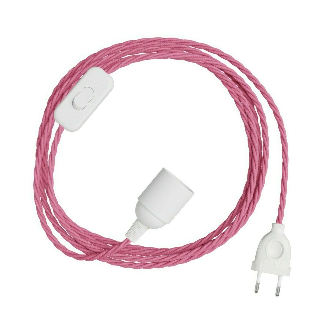 Sprawdź Różowa Lampa Wisząca Creative-Cables CAPL20394v2725 Różowa Lampa Wisząca Creative-Cables CAPL20394v2725