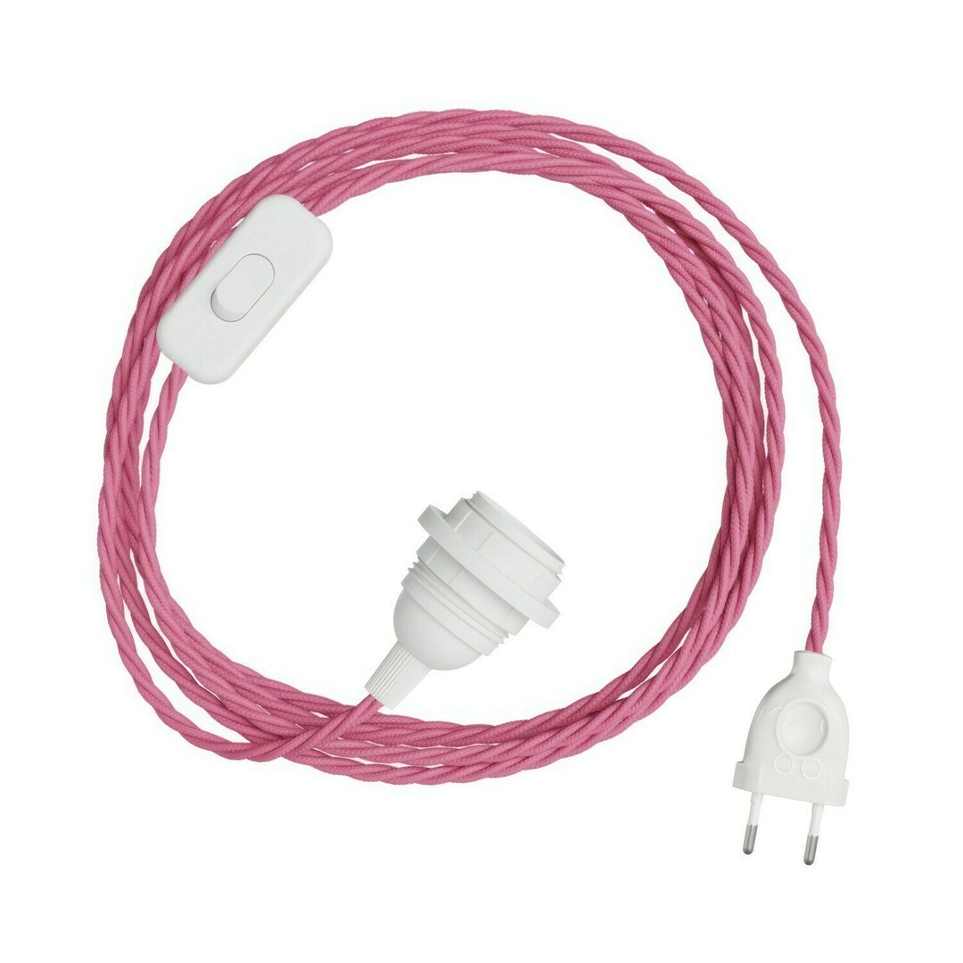Sprawdź Różowa Lampa Wisząca Creative-Cables CAPL20397v27845 Różowa Lampa Wisząca Creative-Cables CAPL20397v27845