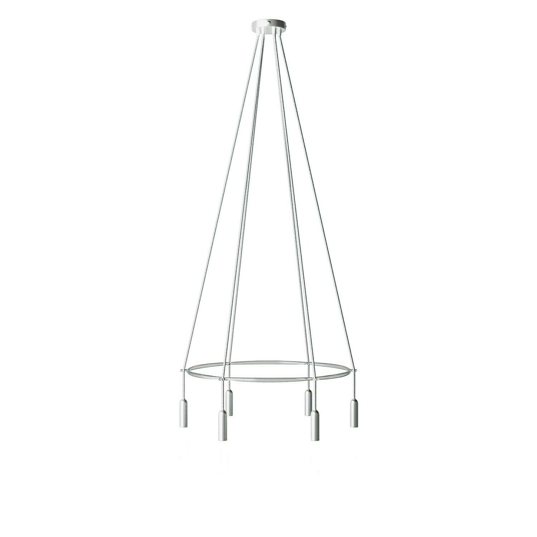 Sprawdź Srebrno Szara Lampa Wisząca Creative-Cables CAPL20502v29181 Srebrno Szara Lampa Wisząca Creative-Cables CAPL20502v29181