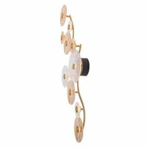 Kinkiet Max Light Allure W0354 złoty matowy LED 43W 10-punktowy 1 Kinkiet Max Light Allure W0354 złoty matowy LED 43W 10-punktowy small 1