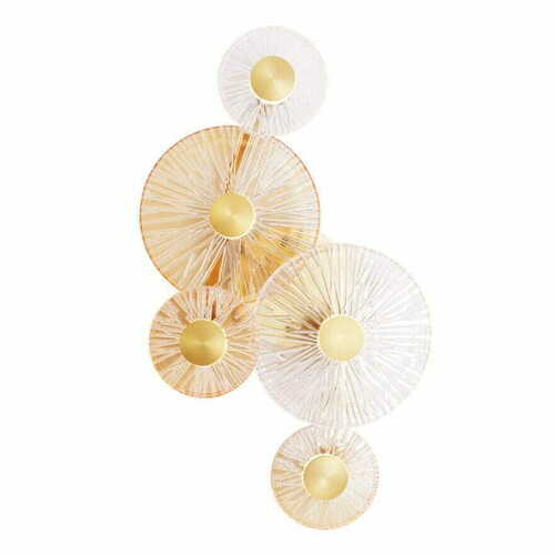Sprawdź Kinkiet Max Light Allure W0357 złoty mat 5-punktowy 55 cm LED