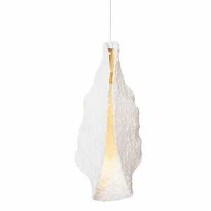 Lampa wisząca Max Light Concha P0540 biała 30 cm LED 8W small 2
