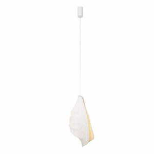 Lampa wisząca Max Light Concha P0540 biała 30 cm LED 8W small 0