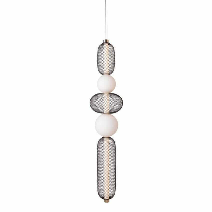 Zobacz Lampa wisząca Max Light Bora P0592 czarno-złota 22 cm LED 28W Lampa wisząca Max Light Bora P0592 czarno-złota 22 cm LED 28W