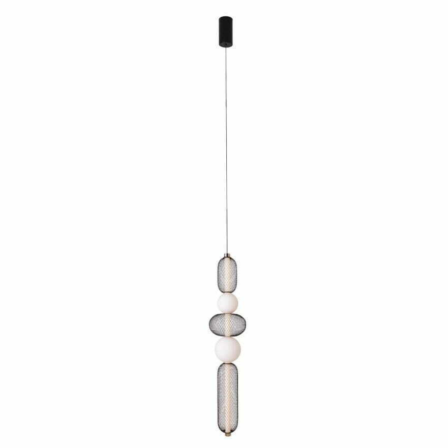 Sprawdź Lampa wisząca Max Light Bora P0592 czarno-złota 22 cm LED 28W Lampa wisząca Max Light Bora P0592 czarno-złota 22 cm LED 28W