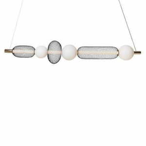 Lampa wisząca Max Light Bora C P0593 czarno-złota LED 29W 130 cm 1 Lampa wisząca Max Light Bora C P0593 czarno-złota LED 29W 130 cm small 1