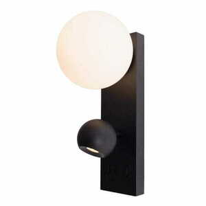 Kinkiet Max Light Atom W0351 czarny 2xLED 10W 28 cm 1 Kinkiet Max Light Atom W0351 czarny 2xLED 10W 28 cm small 1