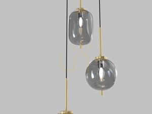 Lampa Wisząca trójka BELLEVILLE - Aviano Premium small 1