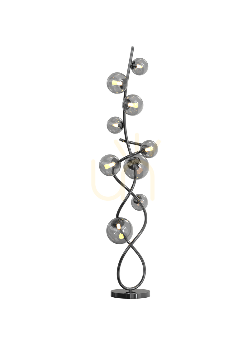 Obejrzyj Designerska Lampa Podłogowa NANCY - Aviano Premium Designerska Lampa Podłogowa NANCY - Aviano Premium