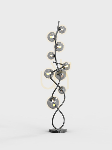 Sprawdź Designerska Lampa Podłogowa NANCY - Aviano Premium
