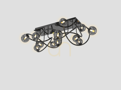Sprawdź NANCY - Lampa sufitowa 12-pł. Aviano PREMIUM