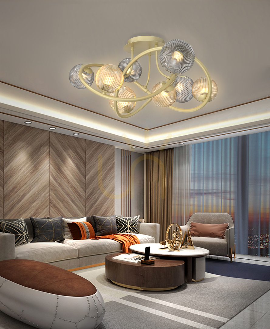 Wyświetl Lampa sufitowa 8-pł. METZ - Aviano Premium Lampa sufitowa 8-pł. METZ - Aviano Premium