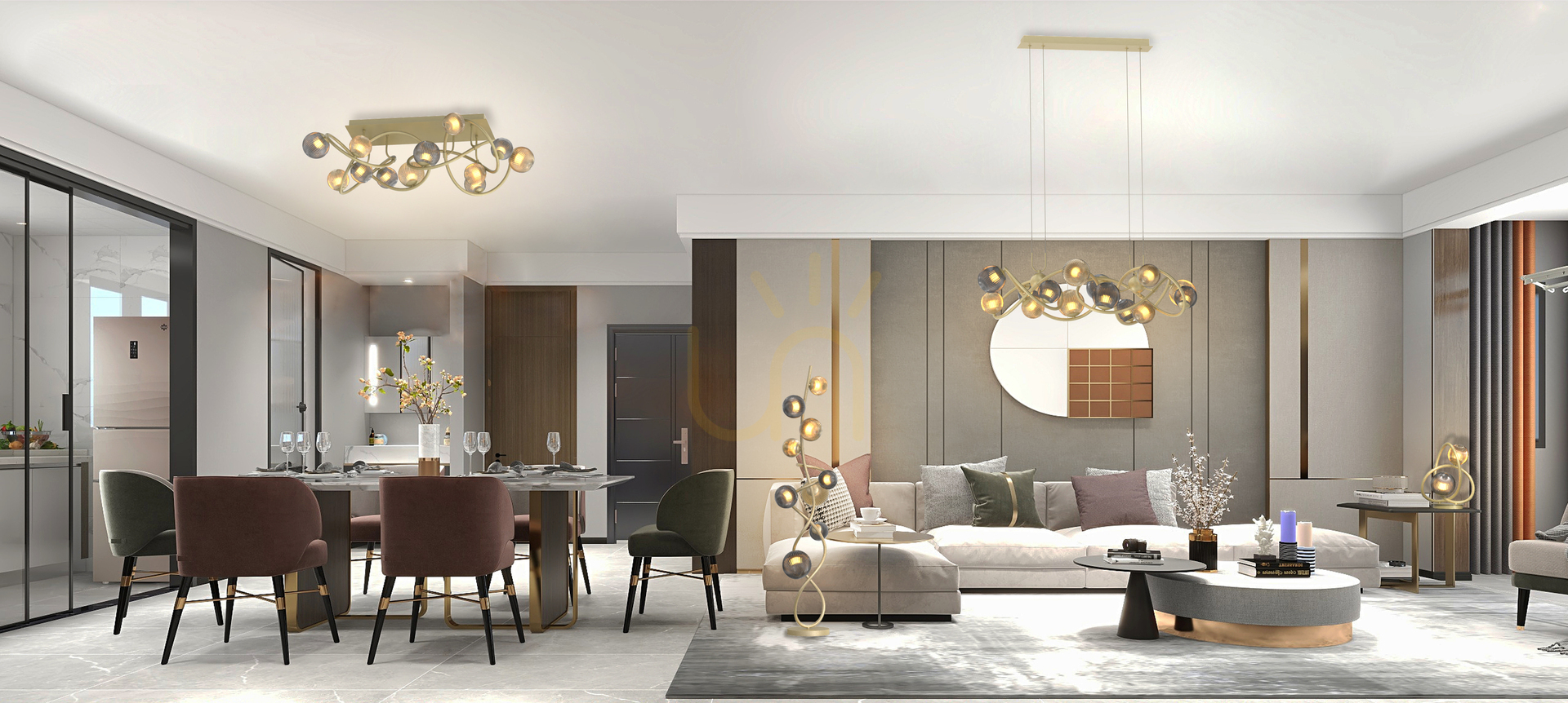 Zobacz Lampa sufitowa 8-pł. METZ - Aviano Premium Lampa sufitowa 8-pł. METZ - Aviano Premium