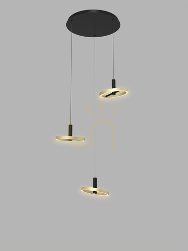 Sprawdź Lampa wisząca trójka BREST - Aviano Premium