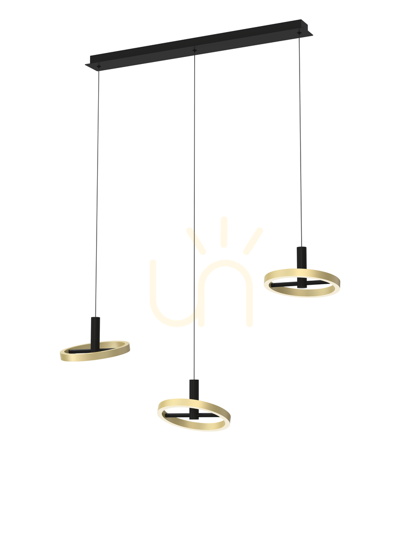 Obejrzyj Lampa wisząca trójka prosta BREST - Aviano Premium Lampa wisząca trójka prosta BREST - Aviano Premium