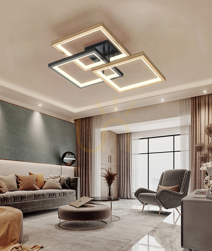 Sprawdź Lampa sufitowa trójka MATERA - kwadraty Aviano Premium