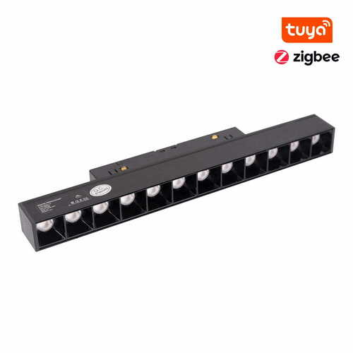 Sprawdź Lampa magnetyczna liniowa Max Light MAX M0004Z czarna Zigbee 10W 23 cm