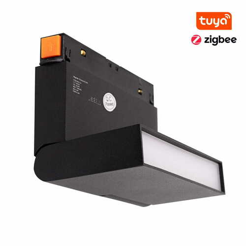 Sprawdź Lampa do szynoprzewodu Max Light MAX M0007Z magnetyczna Zigbee czarna 5.3W LED