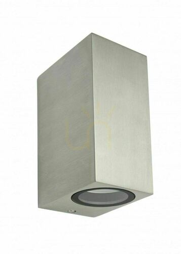 Sprawdź Kinkiet zewnętrzny SU-MA MINI 5002 BR LED szczotkowane aluminium IP44