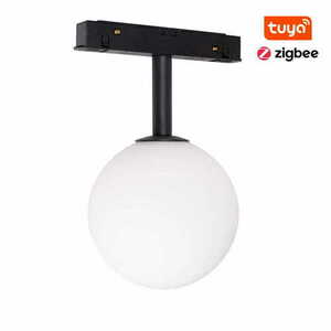 Lampa magnetyczna do szynoprzewodu Max Light MAX M0016Z czarna Zigbee 5,4W LED small 0
