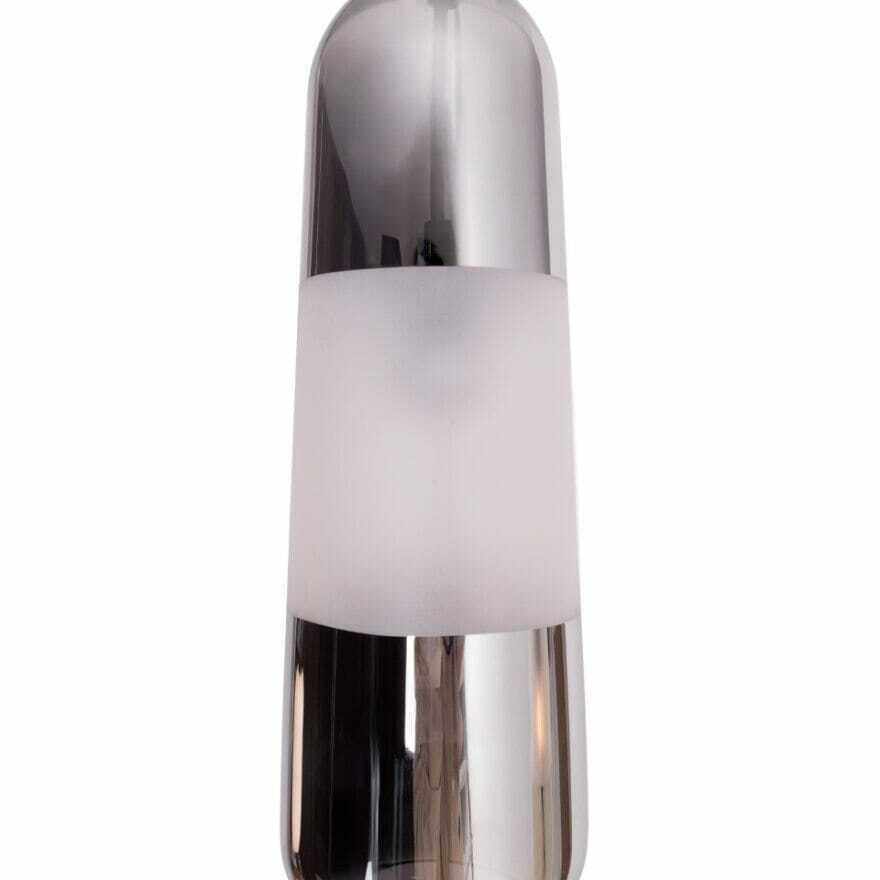 Obejrzyj Lampa wisząca Max Light Mauri P0590 czarna ze szkłem dymionym E14 1×12 W 12 cm Lampa wisząca Max Light Mauri P0590 czarna ze szkłem dymionym E14 1×12 W 12 cm