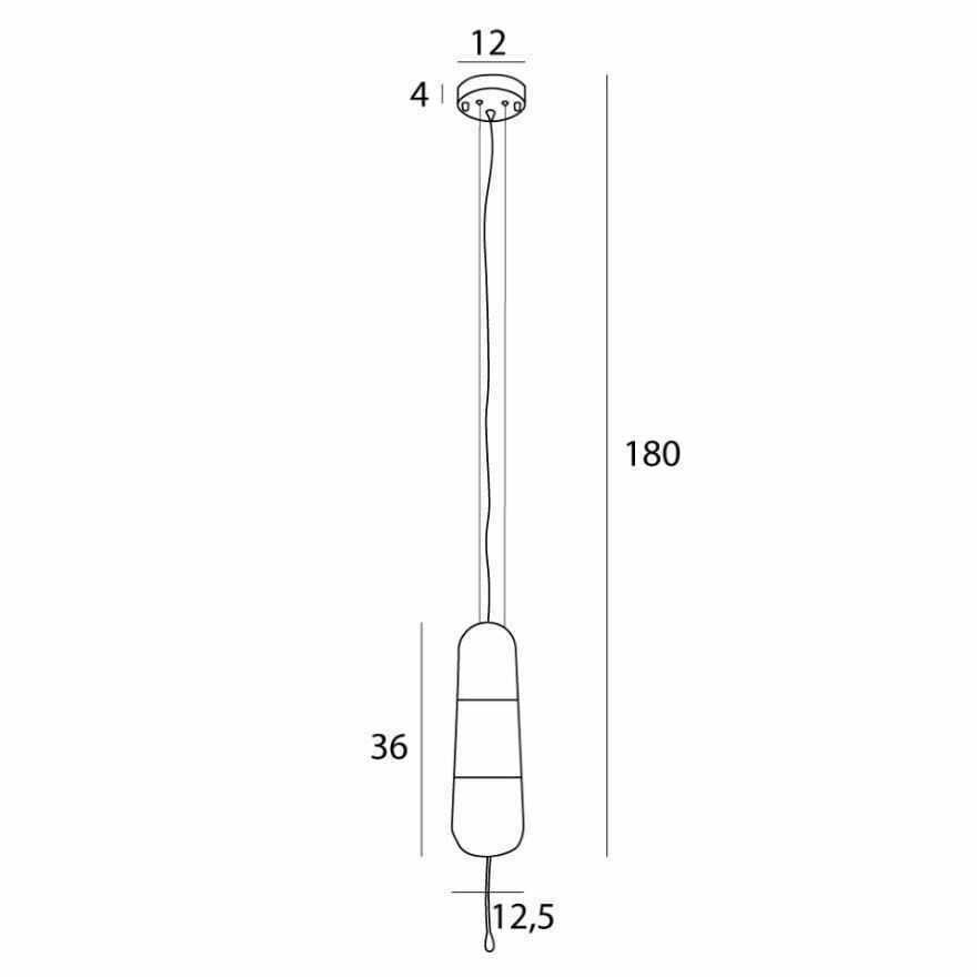Wyświetl Lampa wisząca Max Light Mauri P0590 czarna ze szkłem dymionym E14 1×12 W 12 cm Lampa wisząca Max Light Mauri P0590 czarna ze szkłem dymionym E14 1×12 W 12 cm