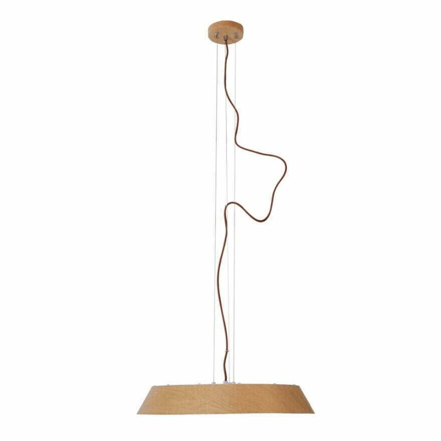 Sprawdź Lampa wisząca Max Light Tamago P0550 jasne drewno metal LED 52 cm Lampa wisząca Max Light Tamago P0550 jasne drewno metal LED 52 cm
