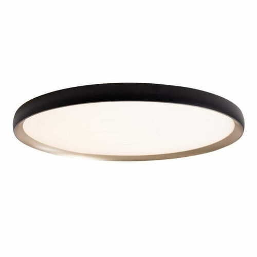 Sprawdź Plafon Max Light Vik C0237 czarno-złoty LED 45W 48 cm