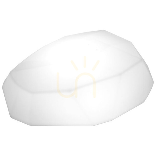 Sprawdź Lampa ogrodowa kamień DIAMOND M LED RGBW 16 kolorów 43 cm
