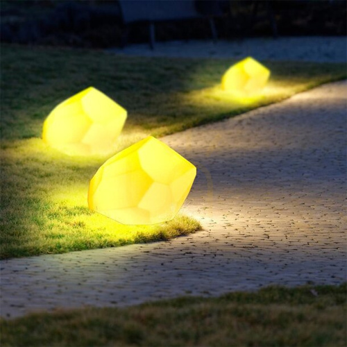Sprawdź Biała lampa ogrodowa RGBW Step into Design DIAMOND XL ES-ST016 LED 5 W 400 lm 60 cm IP54