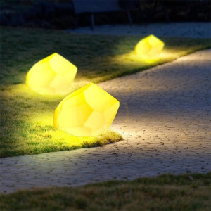 Lampa ogrodowa kamień DIAMOND XL LED RGBW 16 kolorów 60 cm 1 Lampa ogrodowa kamień DIAMOND XL LED RGBW 16 kolorów 60 cm small 1