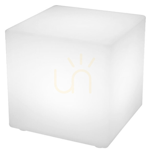 Sprawdź Lampa ogrodowa kostka CUBIC XL LED RGBW 16 kolorów 50 cm