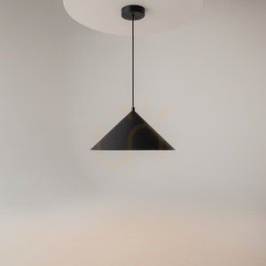 Lampa wisząca Maytoni Basic colors czarna 35 cm E27 MOD167PL-01B small 1