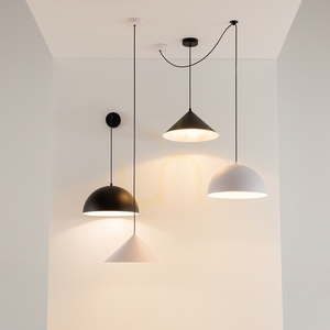 Lampa wisząca Maytoni Basic colors czarna 35 cm E27 MOD167PL-01B small 2