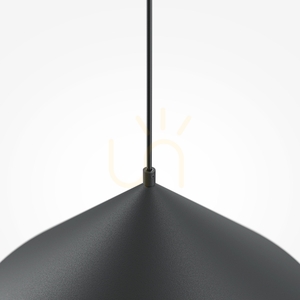 Lampa wisząca Maytoni Basic colors czarna 35 cm E27 MOD167PL-01B small 6