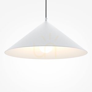 Lampa wisząca Maytoni Basic colors MOD167PL-01W biała E27 35 cm small 8