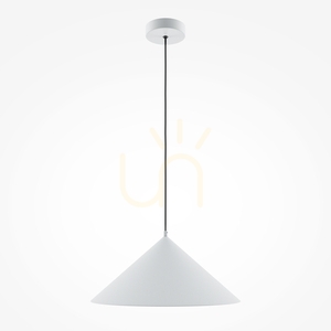 Lampa wisząca Maytoni Basic colors MOD167PL-01W biała E27 35 cm small 0