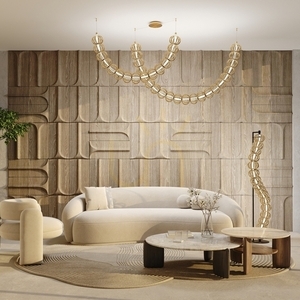 Lampa podłogowa GOLDEN CAGE MOD216FL-L38G3K Maytoni small 1