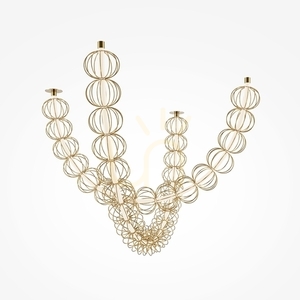 Lampa wisząca GOLDEN CAGE MOD216PL-L42G3K Maytoni small 3