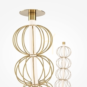Lampa wisząca GOLDEN CAGE MOD216PL-L42G3K Maytoni small 4