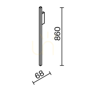 Kinkiet HALO MOD245WL-L24BSK Maytoni small 9