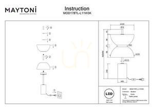 Lampa stołowa KYOTO MOD178TL-L11W3K Maytoni small 7