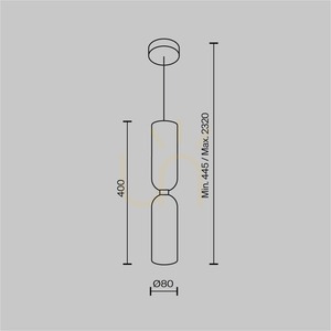 Lampa wisząca MEMORY MOD177PL-01G Maytoni small 10