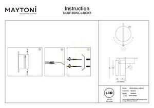 Kinkiet NUANCE MOD180WL-L4B3K1 Maytoni small 6