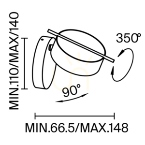 Kinkiet NUANCE MOD180WL-L4B3K1 Maytoni small 9